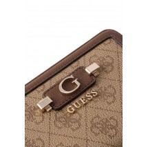 GUESS LINDSEY SLG MEDIUM ZIP AROUND ΠΟΡΤΟΦΟΛΙ ΓΥΝΑΙΚΕΙΟ LATTE
