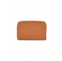 GUESS LAUREL SLG MEDIUM ZIP AROUND ΠΟΡΤΟΦΟΛΙ ΓΥΝΑΙΚΕΙΟ COGNAC