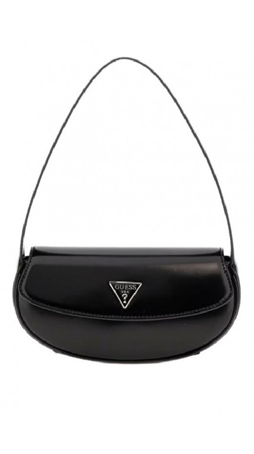 GUESS ARNELA FLAP SHOULDER BAG ΤΣΑΝΤΑ ΓΥΝΑΙΚΕΙΑ BLACK