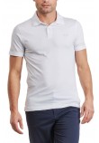 GUESS NOLAN SS T-SHIRT POLO ΜΠΛΟΥΖΑ ΑΝΔΡΙΚΗ WHITE