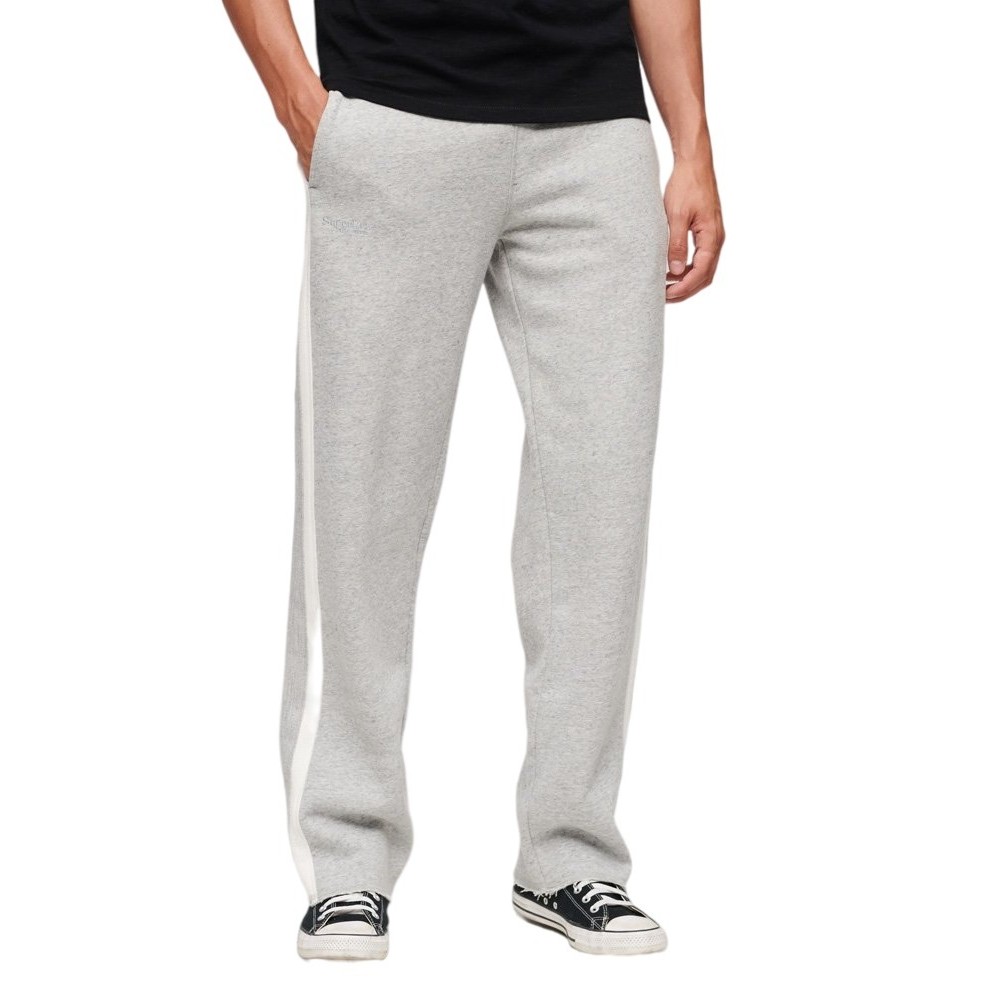 SUPERDRY ESSENTIAL STRAIGHT JOGGERS ΠΑΝΤΕΛΟΝΙ ΦΟΡΜΑ ΑΝΔΡΙΚΟ GREY