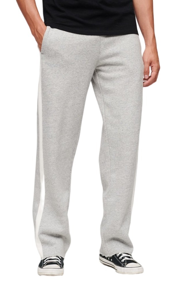 SUPERDRY ESSENTIAL STRAIGHT JOGGERS ΠΑΝΤΕΛΟΝΙ ΦΟΡΜΑ ΑΝΔΡΙΚΟ GREY