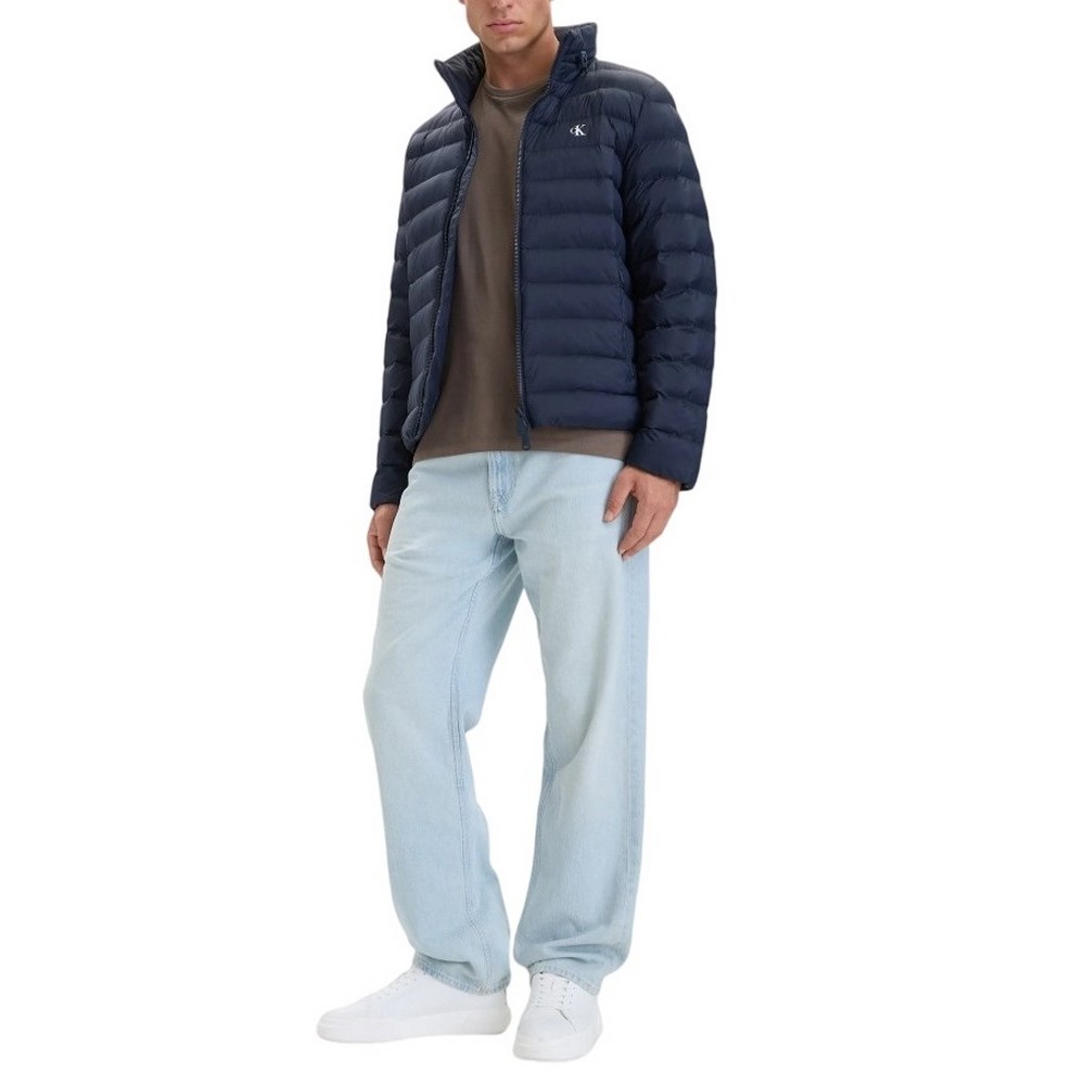 CALVIN KLEIN JEANS NYLN MD WT HDD F ΜΠΟΥΦΑΝ ΑΝΔΡΙΚΟ NAVY