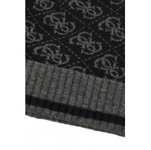 GUESS MILANO KNIT BEANIE ΣΚΟΥΦΟΣ ΑΝΔΡΙΚΟΣ BLACK/GREY