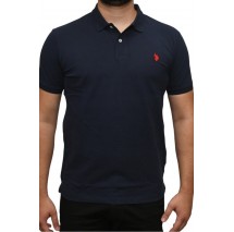 U.S POLO ASSN KING 000147 EHPD USPA BASIC POLO T-SHIRT ΜΠΛΟΥΖΑ ΑΝΔΡΙΚΗ NAVY