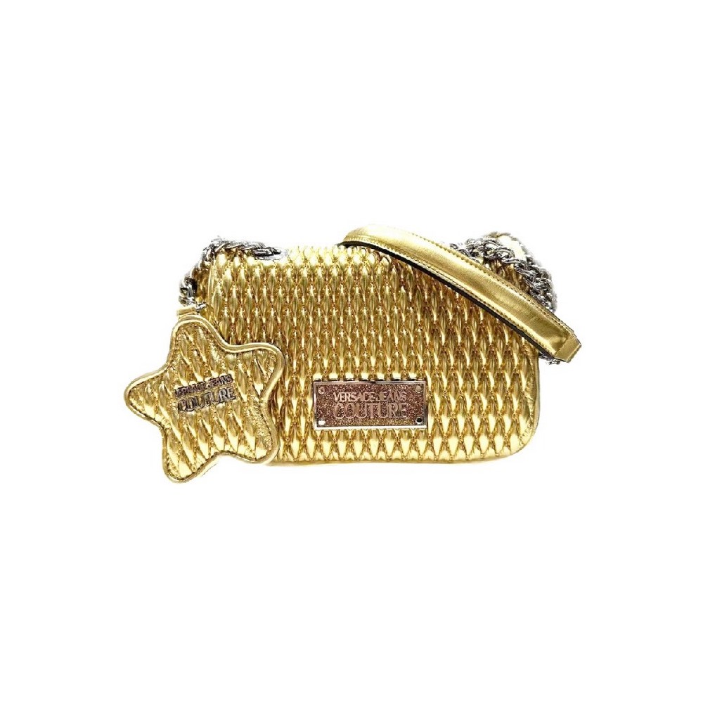 VERSACE JEANS COUTURE CRUNCHY BAGS ΤΣΑΝΤΑ ΓΥΝΑΙΚΕΙΑ GOLD
