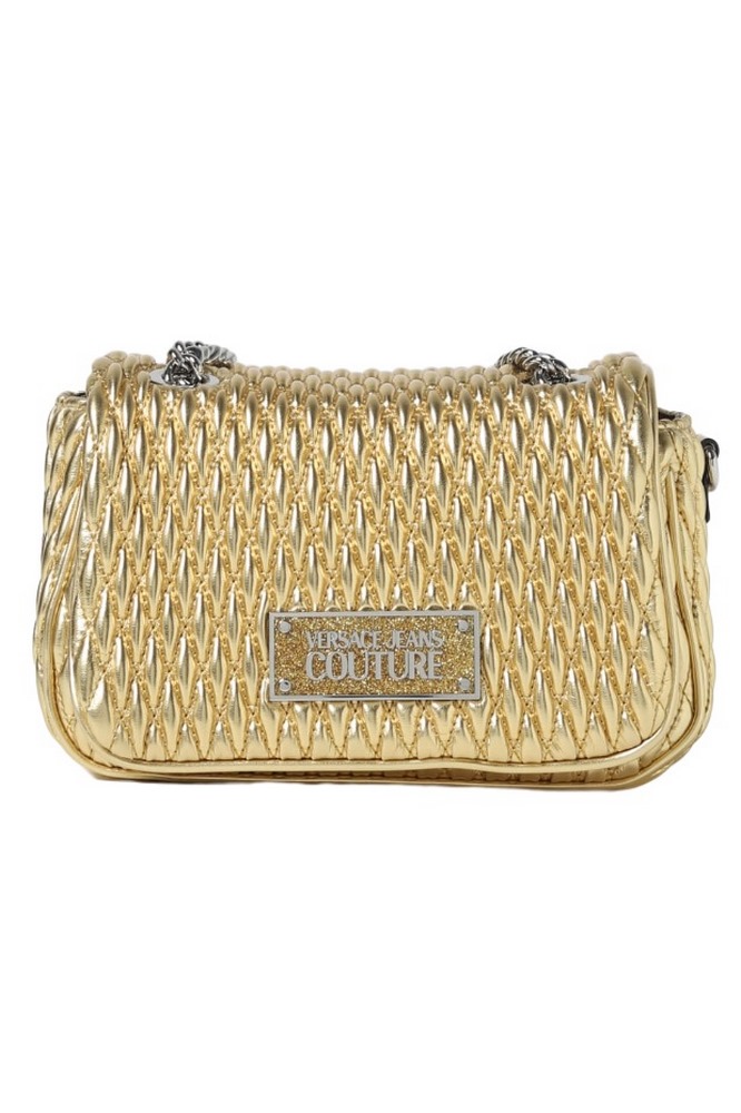 VERSACE JEANS COUTURE RANGE O - CRUNCHY BAGS ΤΣΑΝΤΑ ΓΥΝΑΙΚΕΙΑ GOLD