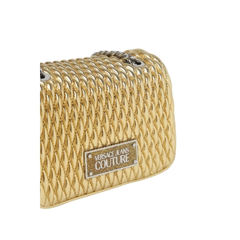 VERSACE JEANS COUTURE CRUNCHY BAGS ΤΣΑΝΤΑ ΓΥΝΑΙΚΕΙΑ GOLD