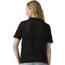 LEVIS SUSANNA FLORAL CROCHET SHIRT ΠΟΥΚΑΜΙΣΟ ΓΥΝΑΙΚΕΙΟ BLACK