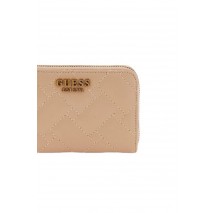 GUESS GRACELYNN SLG MEDIUM ZIP ARND ΠΟΡΤΟΦΟΛΙ ΓΥΝΑΙΚΕΙΟ BEIGE