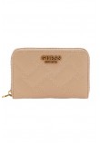 GUESS GRACELYNN SLG MEDIUM ZIP ARND ΠΟΡΤΟΦΟΛΙ ΓΥΝΑΙΚΕΙΟ BEIGE