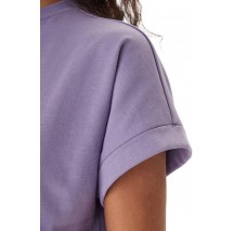 HUGO BOSS JERSEY DRESS NALLE B ΦΟΡΕΜΑ ΓΥΝΑΙΚΕΙΟ PURPLE