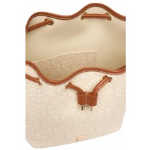 TOMMY HILFIGER MONOPLAY BUCKET LE ΤΣΑΝΤΑ ΓΥΝΑΙΚΕΙΑ BEIGE