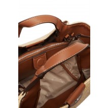 DKNY WILLA SATCHELS HANDBAG R61DOG33 ΤΣΑΝΤΑ ΓΥΝΑΙΚΕΙΑ COGNAC