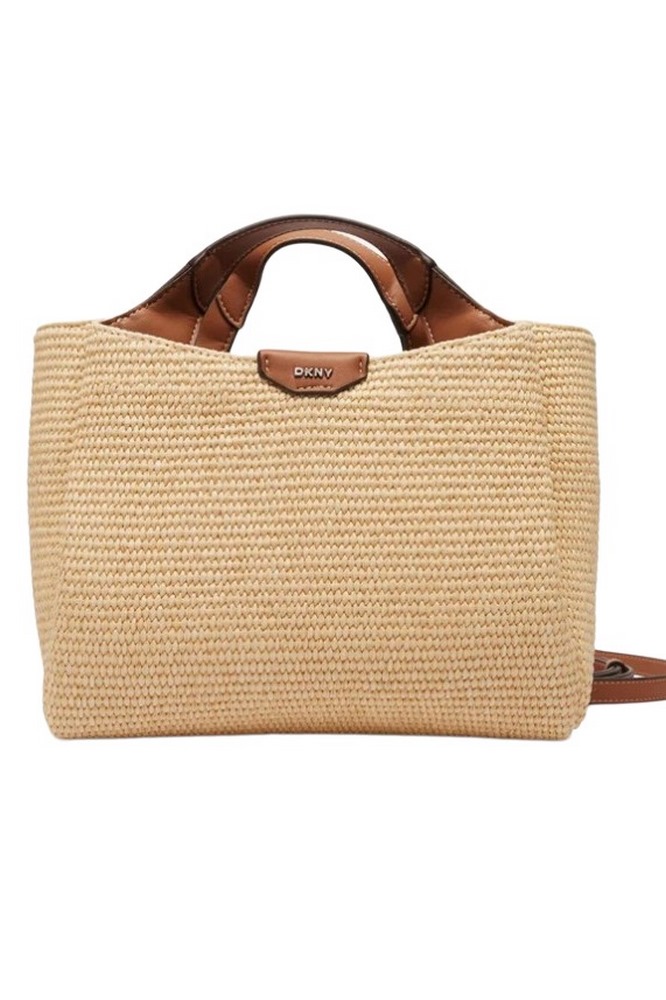 DKNY WILLA SATCHELS HANDBAG R61DOG33 ΤΣΑΝΤΑ ΓΥΝΑΙΚΕΙΑ COGNAC