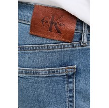 CALVIN KLEIN JEANS SLIM TAPER MEDIUM SHOWER JEAN ΠΑΝΤΕΛΟΝΙ ΑΝΔΡΙΚΟ BLUΕ DENIM
