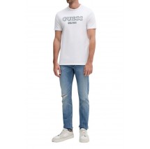 CALVIN KLEIN JEANS SLIM TAPER MEDIUM SHOWER JEAN ΠΑΝΤΕΛΟΝΙ ΑΝΔΡΙΚΟ BLUΕ DENIM