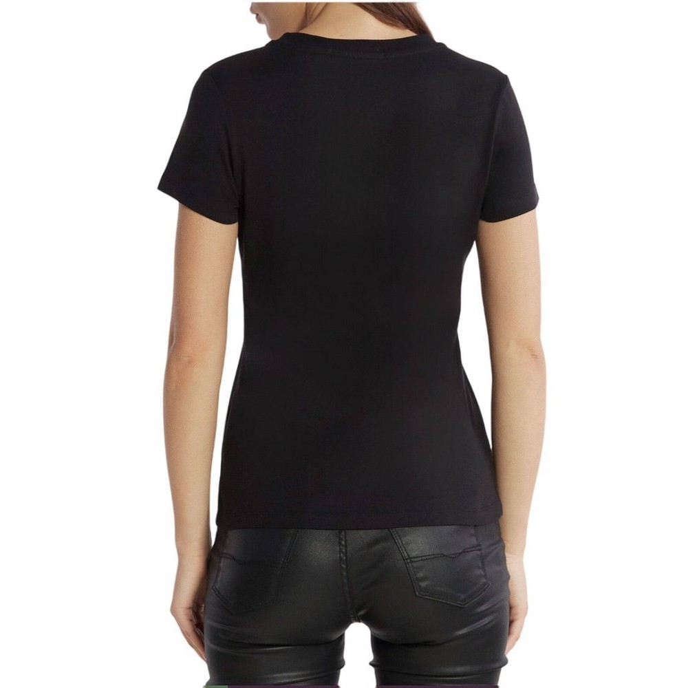 CALVIN KLEIN JEANS SEQUIN SLIM TEE T-SHIRT ΓΥΝΑΙΚΕΙΟ BLACK