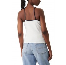 TOMMY JEANS SLIM BADGE STRAPPY ΤΟΠ ΓΥΝΑΙΚΕΙΟ ECRU