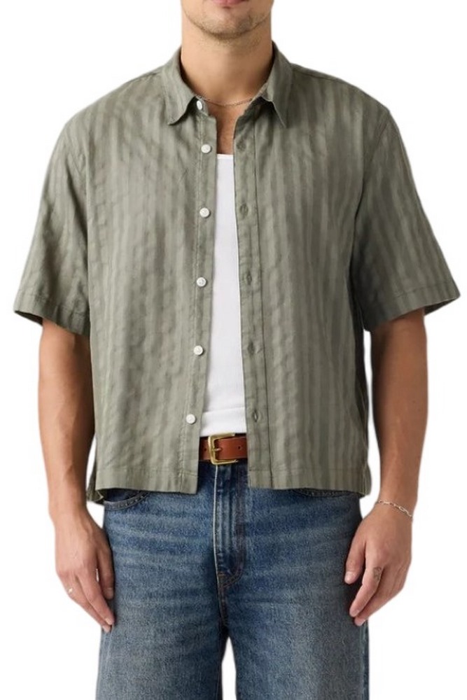 LEVIS LAMA BOXY SHIRT ΠΟΥΚΑΜΙΣΟ ΑΝΔΡΙΚΟ OLIVE