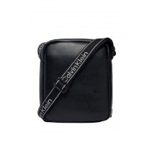 CALVIN KLEIN BOLD LOGO WEBBING REPORTER ΤΣΑΝΤΑ ΑΝΔΡΙΚΗ BLACK