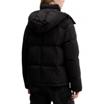 TOMMY JEANS ALASKA GRID DOWN JACKET EXT ΜΠΟΥΦΑΝ ΓΥΝΑΙΚΕΙΟ BLACK