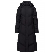 GUESS GLORIA QUILTED LONG PUFFER ΜΠΟΥΦΑΝ ΓΥΝΑΙΚΕΙΟ BLACK