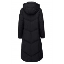 GUESS GLORIA QUILTED LONG PUFFER ΜΠΟΥΦΑΝ ΓΥΝΑΙΚΕΙΟ BLACK