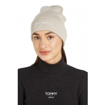 TOMMY HILFIGER TJW SPORT BEANIE ΣΚΟΥΦΟΣ ΓΥΝΑΙΚΕΙΟΣ BEIGE