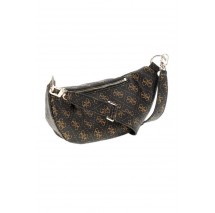 GUESS LATONA BELT BAG ΤΣΑΝΤΑ ΓΥΝΑΙΚΕΙΑ COFFEE