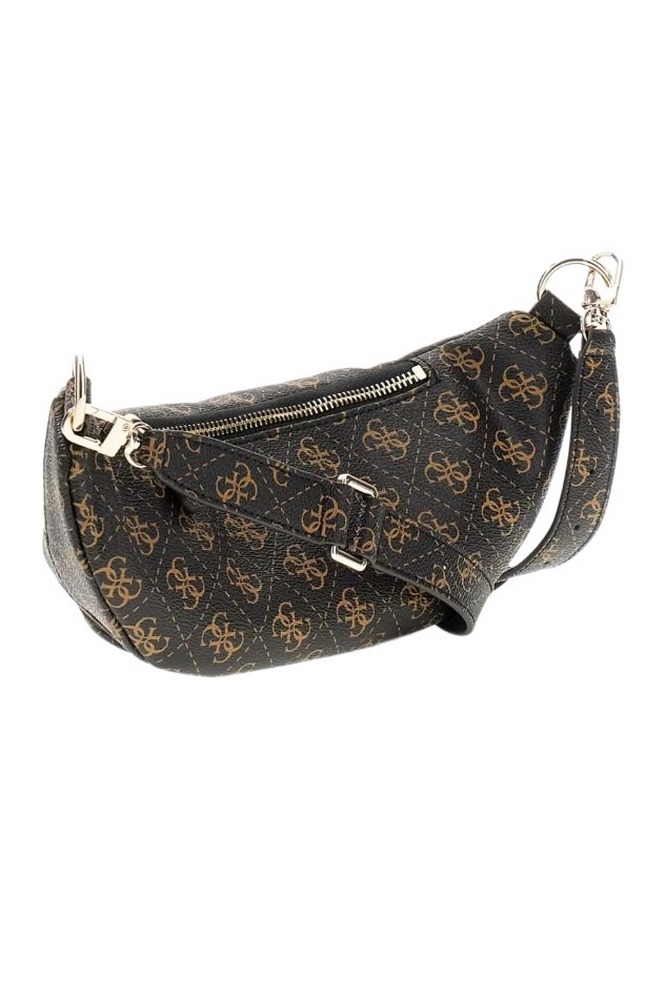 GUESS LATONA BELT BAG ΤΣΑΝΤΑ ΓΥΝΑΙΚΕΙΑ COFFEE