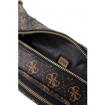 GUESS LATONA BELT BAG ΤΣΑΝΤΑ ΓΥΝΑΙΚΕΙΑ COFFEE