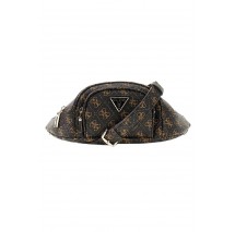 GUESS LATONA BELT BAG ΤΣΑΝΤΑ ΓΥΝΑΙΚΕΙΑ COFFEE