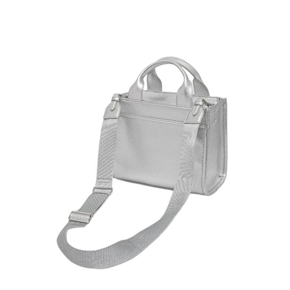 DKNY HANDLEE TOTE HANDBAG R54ADC80 ΤΣΑΝΤΑ ΓΥΝΑΙΚΕΙΑ SILVER