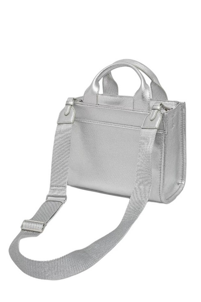 DKNY HANDLEE TOTE HANDBAG R54ADC80 ΤΣΑΝΤΑ ΓΥΝΑΙΚΕΙΑ SILVER