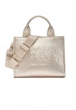 DKNY HANDLEE TOTE HANDBAG R54ADC80 ΤΣΑΝΤΑ ΓΥΝΑΙΚΕΙΑ GOLD
