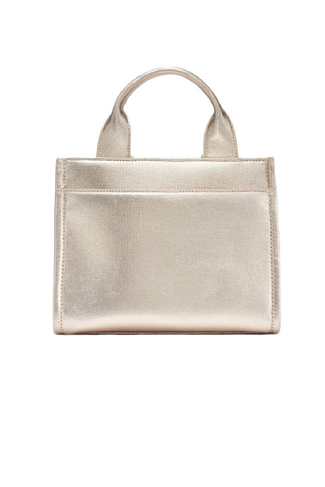 DKNY HANDLEE TOTE HANDBAG R54ADC80 ΤΣΑΝΤΑ ΓΥΝΑΙΚΕΙΑ GOLD