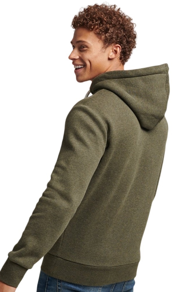 ΜΠΛΟΥΖΑ ΦΟΥΤΕΡ  VINTAGE LOGO EMB  ΑΝΔΡΙΚΗ SUPERDRY OLIVE