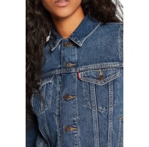 LEVIS ORIGINAL TRUCKER 299450036 ΜΠΟΥΦΑΝ ΓΥΝΑΙΚΕΙΟ BLUΕ DENIM