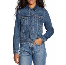 LEVIS ORIGINAL TRUCKER 299450036 ΜΠΟΥΦΑΝ ΓΥΝΑΙΚΕΙΟ BLUΕ DENIM