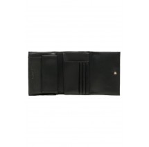 CALVIN KLEIN JEANS RE-LOCK TRIFOLD MD PBL ΠΟΡΤΟΦΟΛΙ  ΓΥΝΑΙΚΕΙΟ BLACK