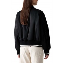 HUGO BOSS FELAX CASUAL JACKET ΜΠΟΥΦΑΝ ΓΥΝΑΙΚΕΙΟ BLACK