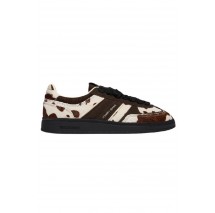 TOMMY JEANS THE GREENWICH EDGE CALF HAIR ΠΑΠΟΥΤΣΙ ΓΥΝΑΙΚΕΙΟ COFFEE