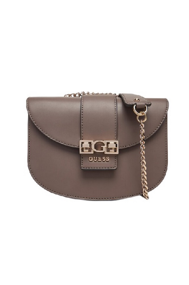 GUESS JANE CONVERTIBLE XBODY FLAP ΤΣΑΝΤΑ ΓΥΝΑΙΚΕΙΑ TAUPE