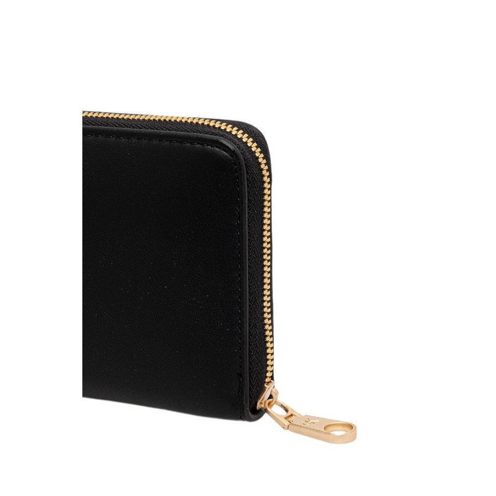 CALVIN KLEIN RAISED CK LONG ZIP AROUND ΠΟΡΤΟΦΟΛΙ ΓΥΝΑΙΚΕΙΟ BLACK