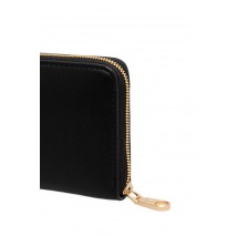 CALVIN KLEIN RAISED CK LONG ZIP AROUND ΠΟΡΤΟΦΟΛΙ ΓΥΝΑΙΚΕΙΟ BLACK