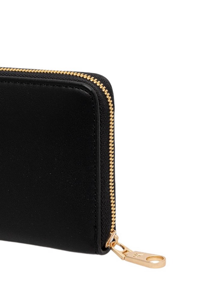 CALVIN KLEIN RAISED CK LONG ZIP AROUND ΠΟΡΤΟΦΟΛΙ ΓΥΝΑΙΚΕΙΟ BLACK