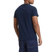 TOMMY JEANS SLIM SIGN CHEST T-SHIRT ΜΠΛΟΥΖΑ ΑΝΔΡΙΚΗ NAVY
