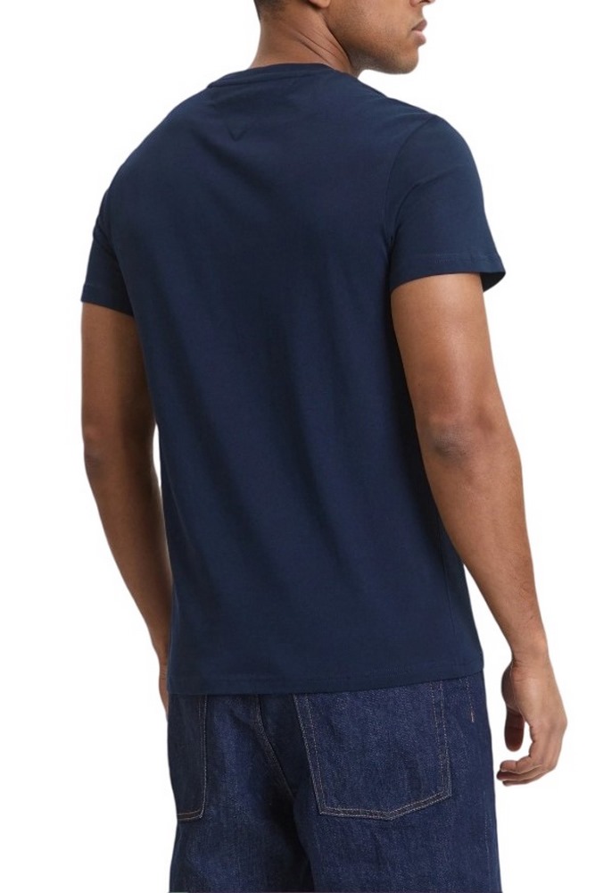 TOMMY JEANS SLIM SIGN CHEST T-SHIRT ΜΠΛΟΥΖΑ ΑΝΔΡΙΚΗ NAVY