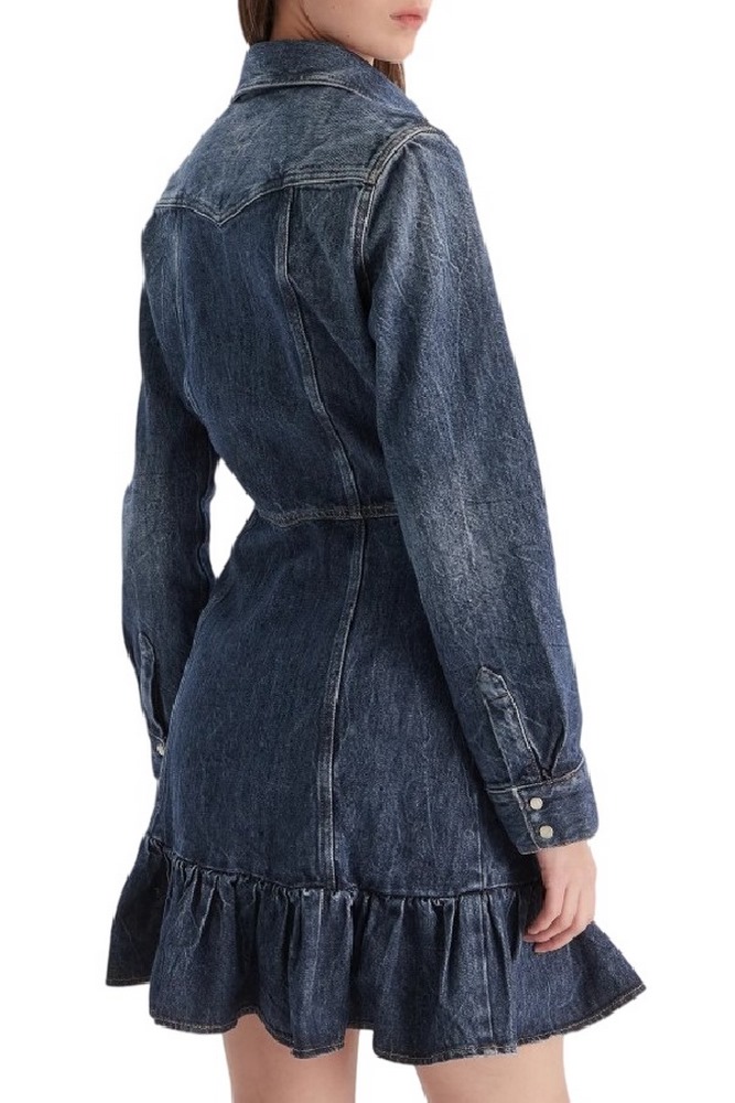 TOMMY JEANS DENIM DRESS ΦΟΡΕΜΑ ΓΥΝΑΙΚΕΙΟ BLUΕ DENIM